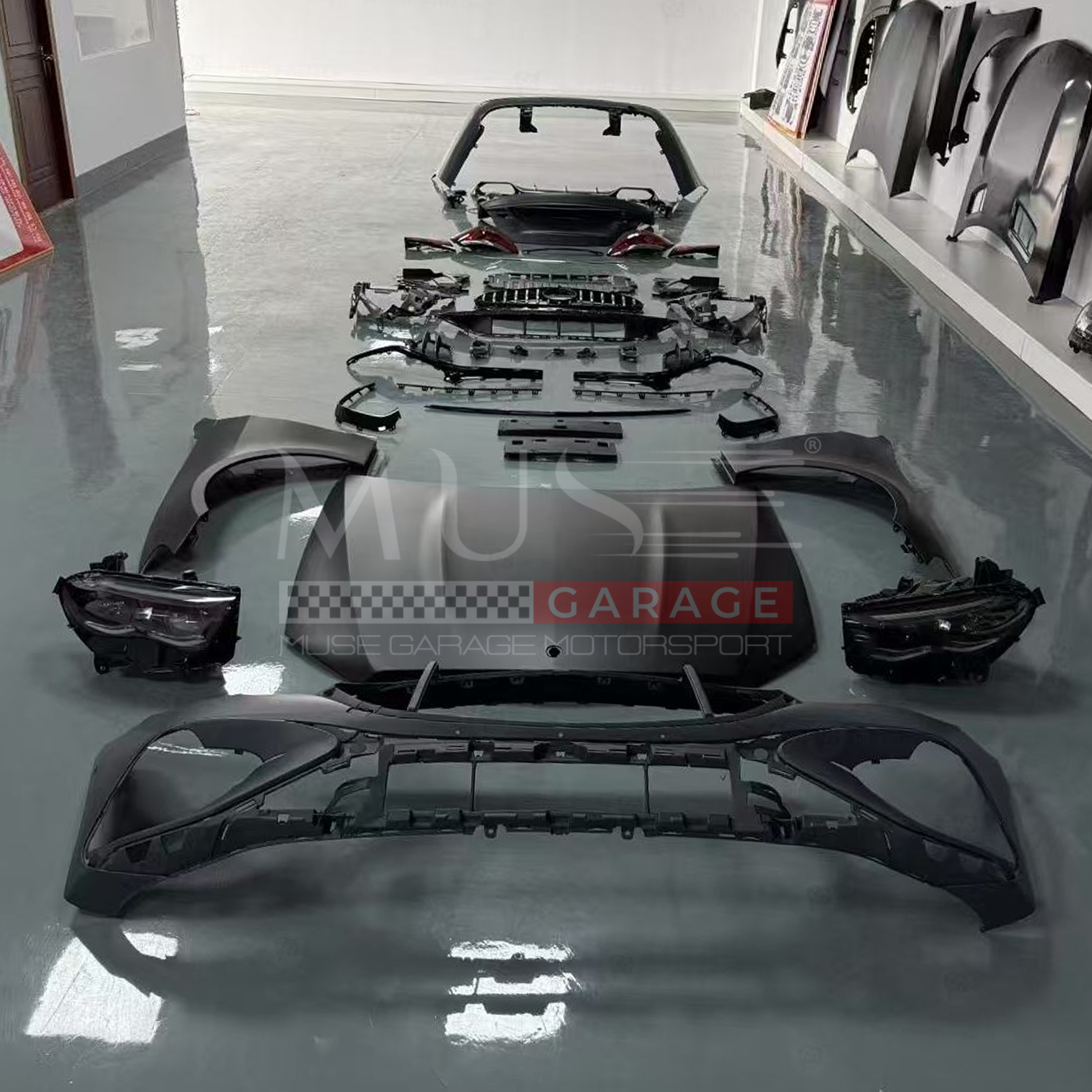 Mercedes-Benz E-Class W213 Convert to W214 E53 AMG Facelift Conversion Kit